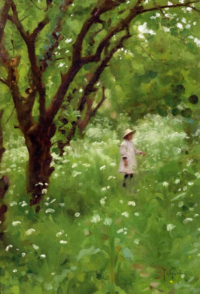 The Orchard by Thomas Cooper Gotch